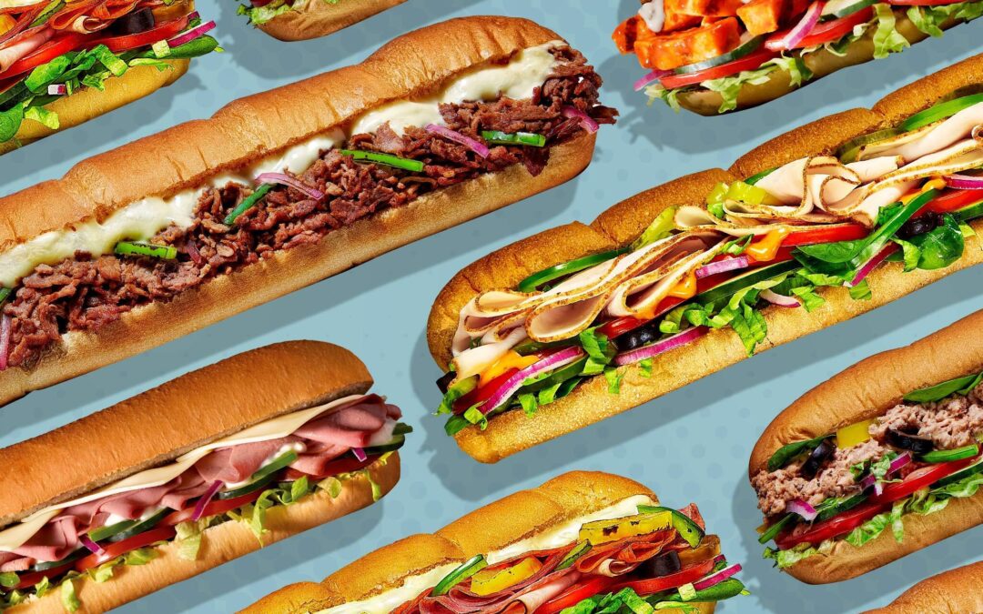 healthy subway sandwiches